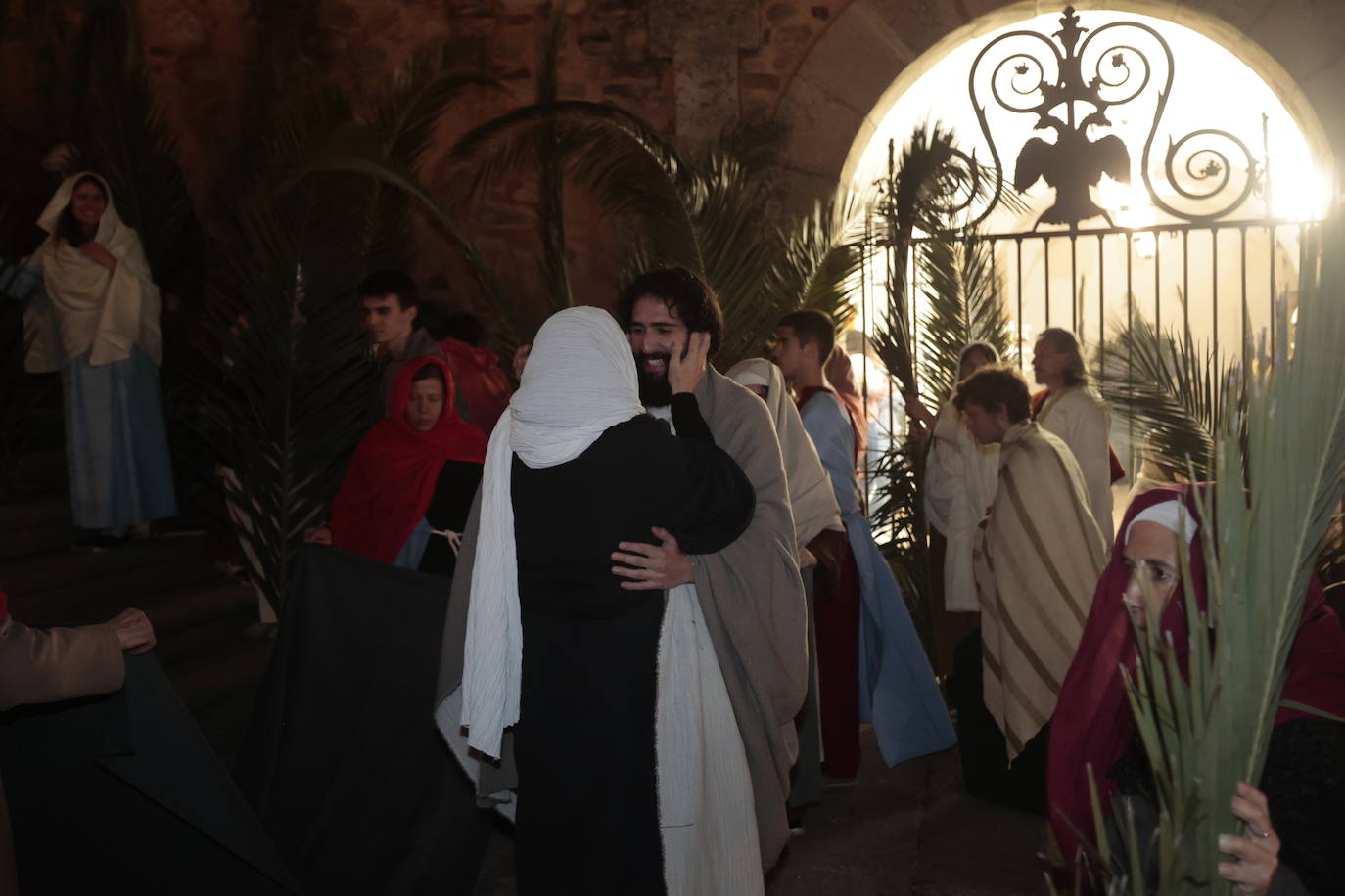 La representación de la Pasión Viviente en Cáceres, en imágenes