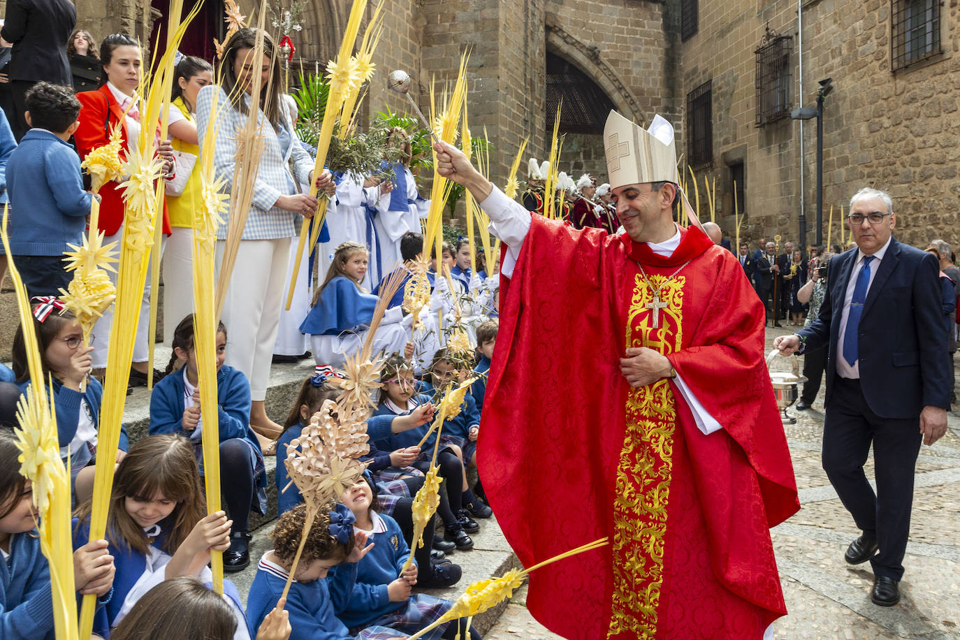 Procesión de la Borriquita en Plasencia