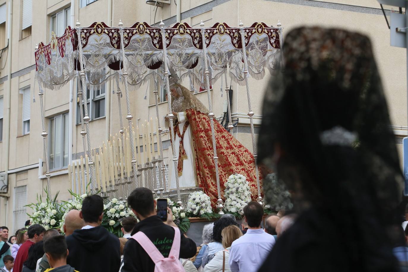 Procesión de la Sagrada Cena con Nuestra Señora del Patrocinio en Mérida