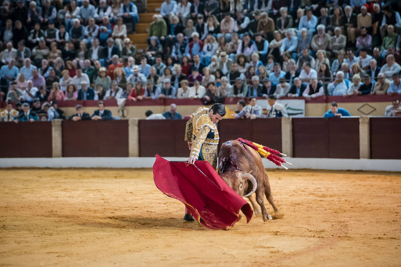 Las mejores imágenes de la corrida de Emilio de Justo, Talavante y Juan Ortega en Almendralejo (II)