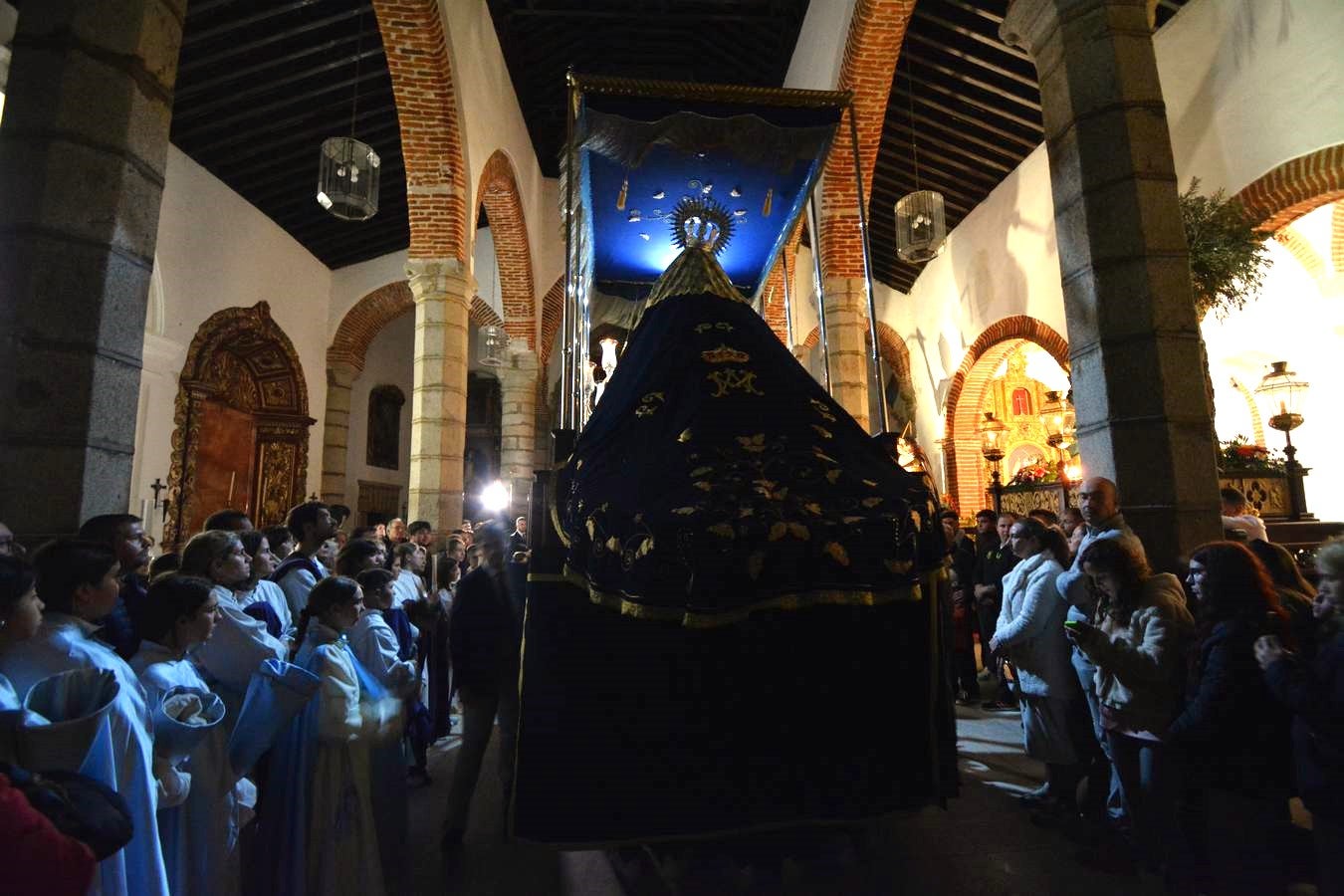 La lluvia impidió la procesión de Nuestro Padre Jesús Atado a la Columna