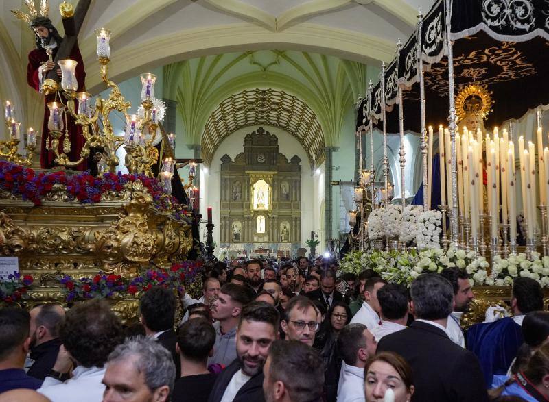 La Hermandad de Santo Domingo de Badajoz se quedó en el templo