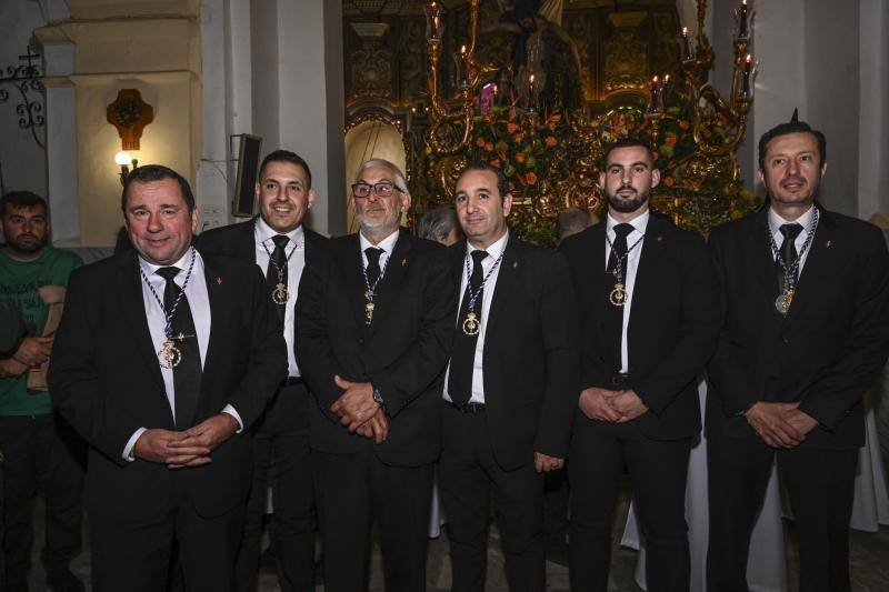 La procesión del Descendimiento en Badajoz, en imágenes