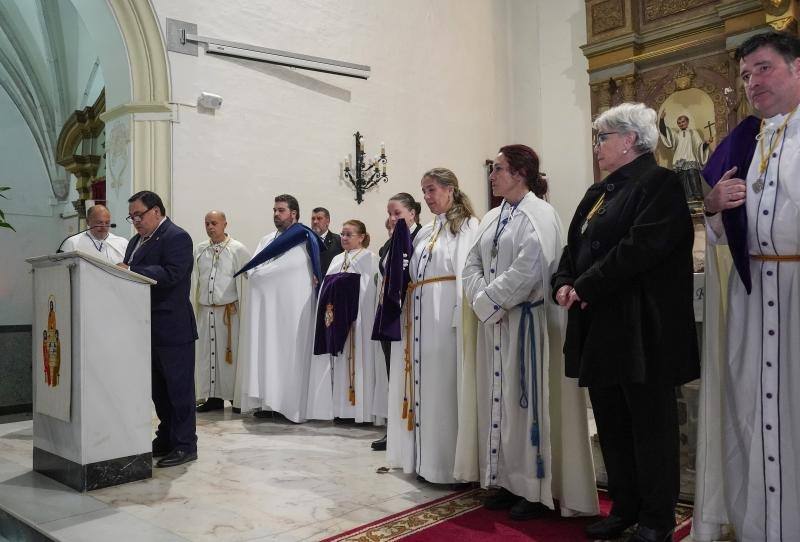 La Hermandad de Santo Domingo de Badajoz se quedó en el templo