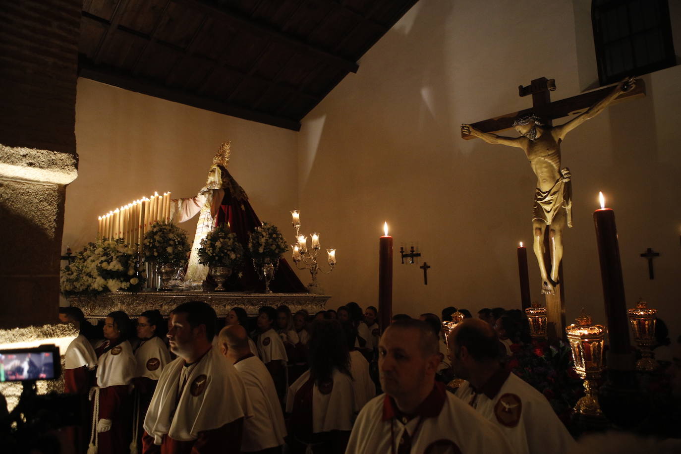 El Jueves Santo se ha quedado sin ninguno de sus cuatro desfiles programados para hoy. Suspendida también la procesión del Humilladero. 