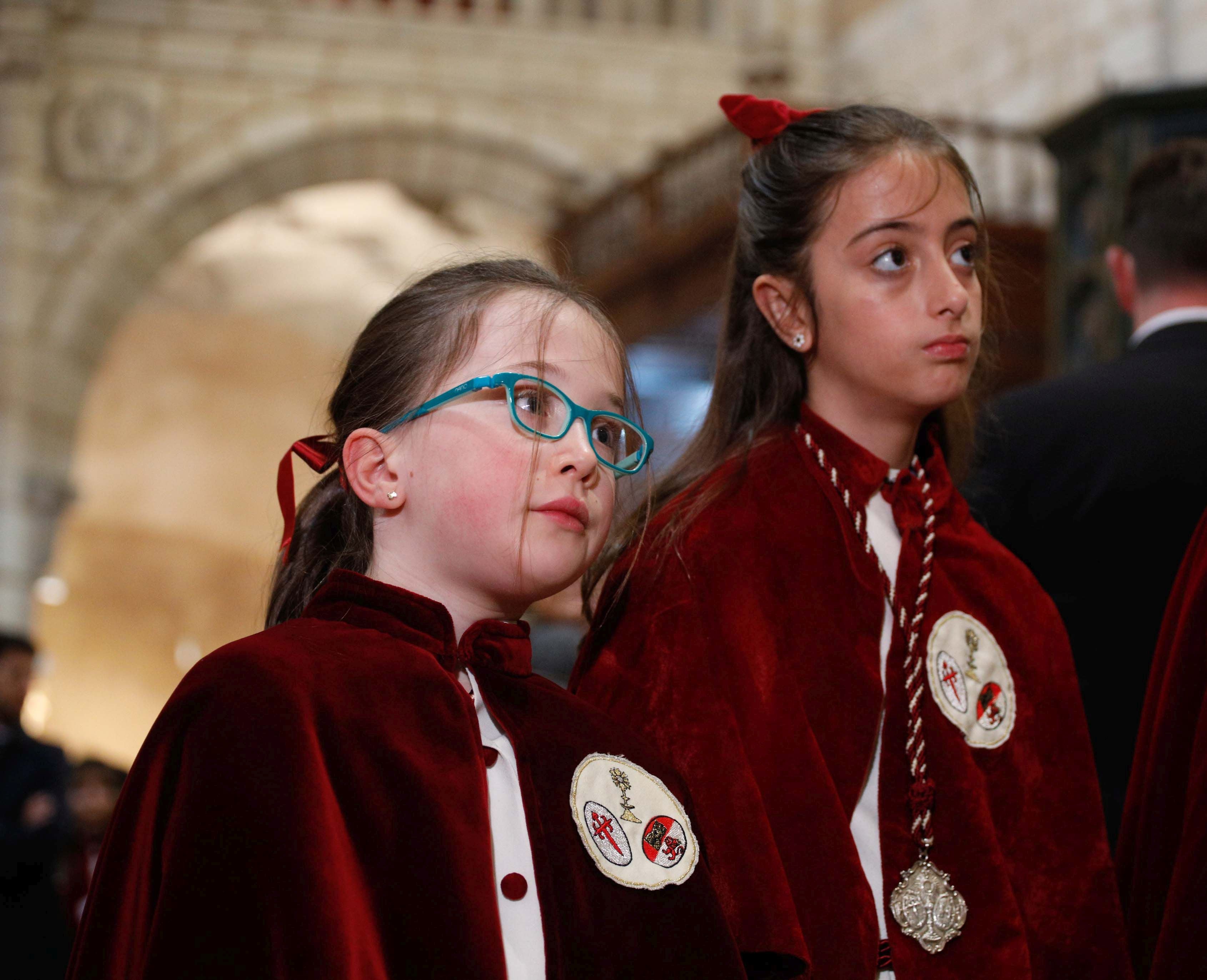 El Jueves Santo comenzó en Cáceres con la suspensión de la Sagrada Cena. 