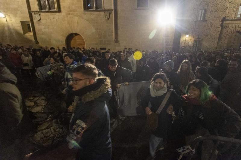 El Cristo Negro suspende su procesión por la Ciudad Monumental de Cáceres