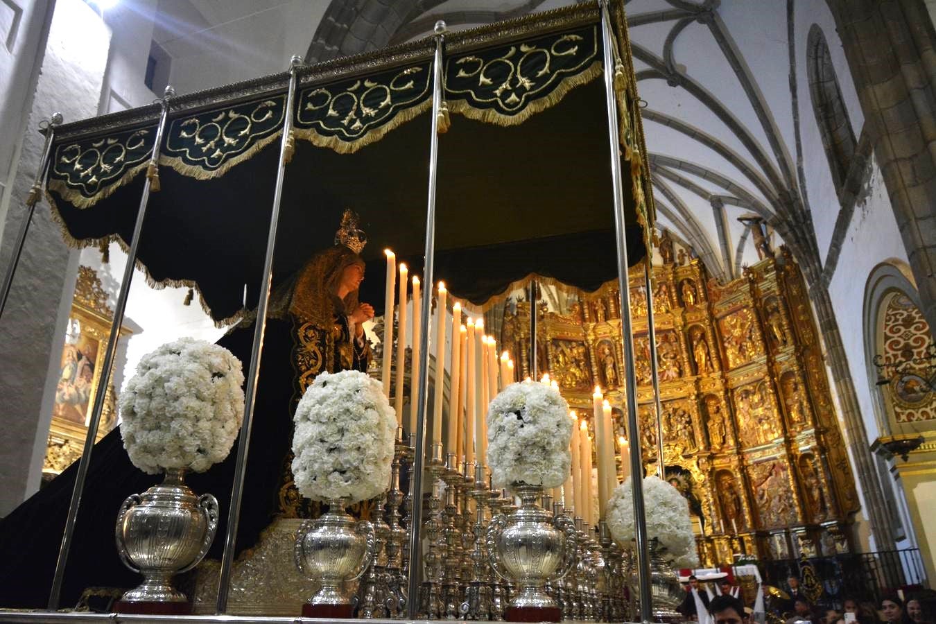 El Nazareno no pudo salir tras un largo día de lluvia