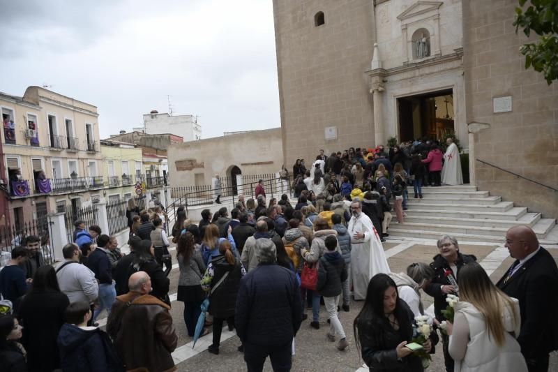 Suspensión del Santo Entierro en Badajoz. 