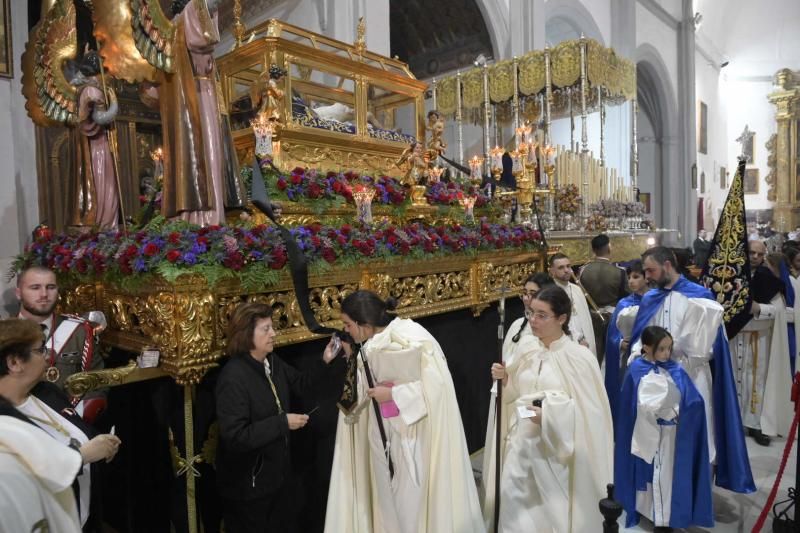 Suspensión del Santo Entierro en Badajoz. 