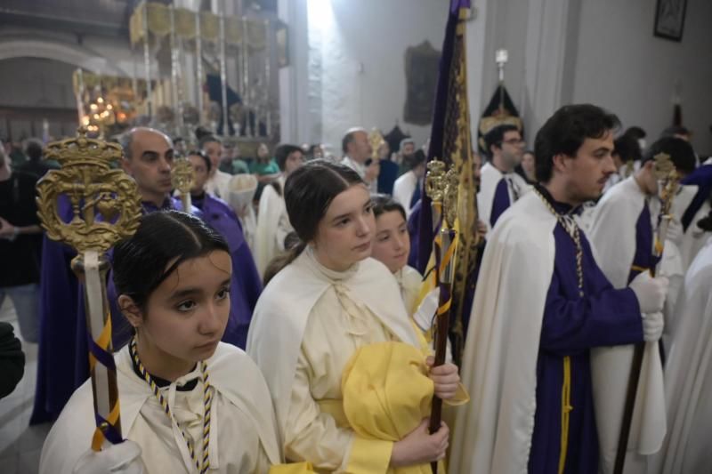 Suspensión del Santo Entierro en Badajoz. 