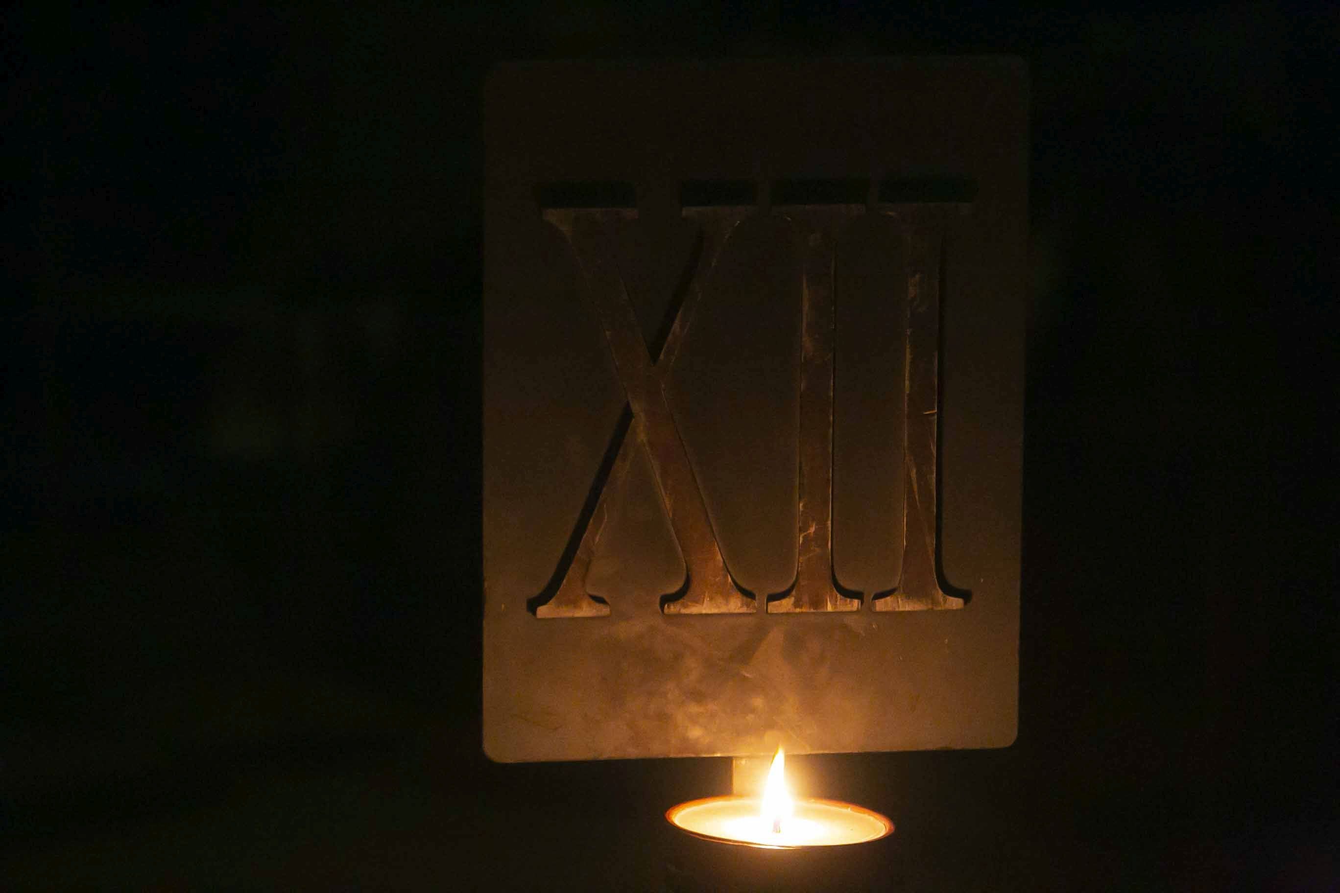 El viacrucis tuvo lugar en la Concatedral de Mérida. 