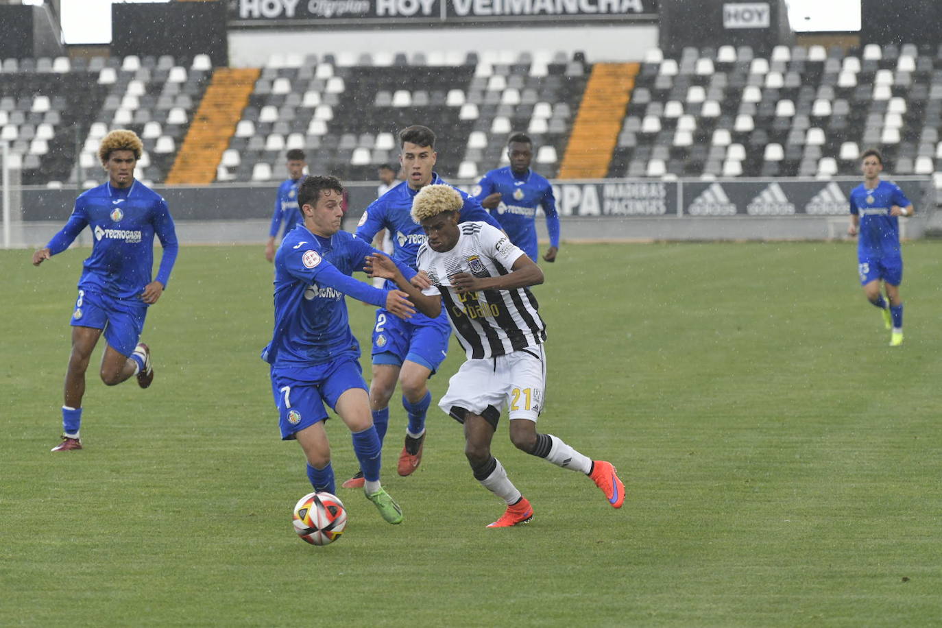 Las mejores imágenes del Badajoz-Getafe B