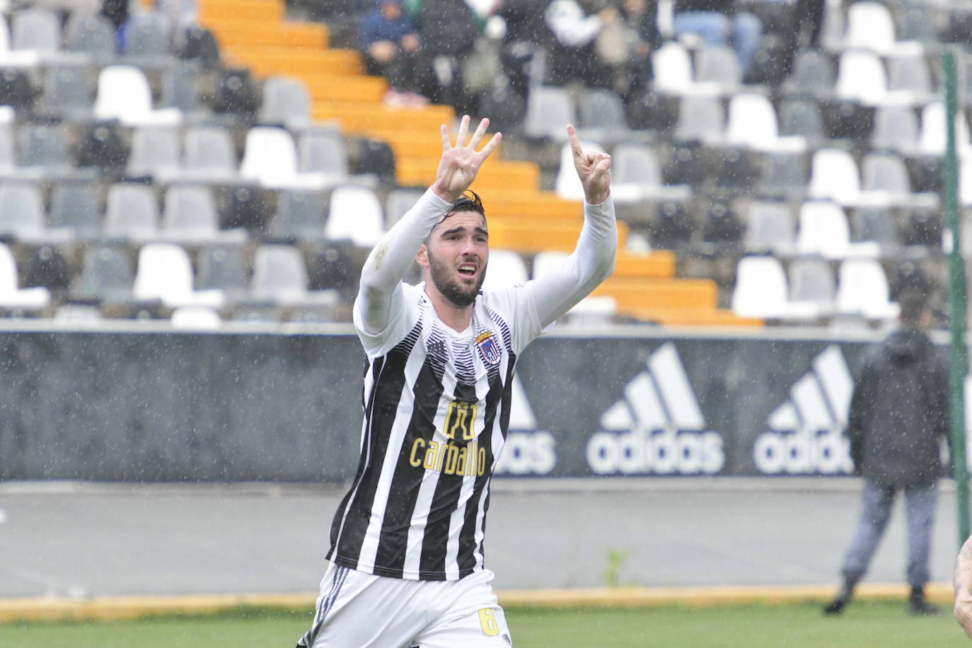 Las mejores imágenes del Badajoz-Getafe B