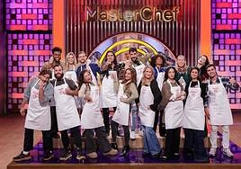 Los 16 concursantes de la 12 edición de Masterchef.