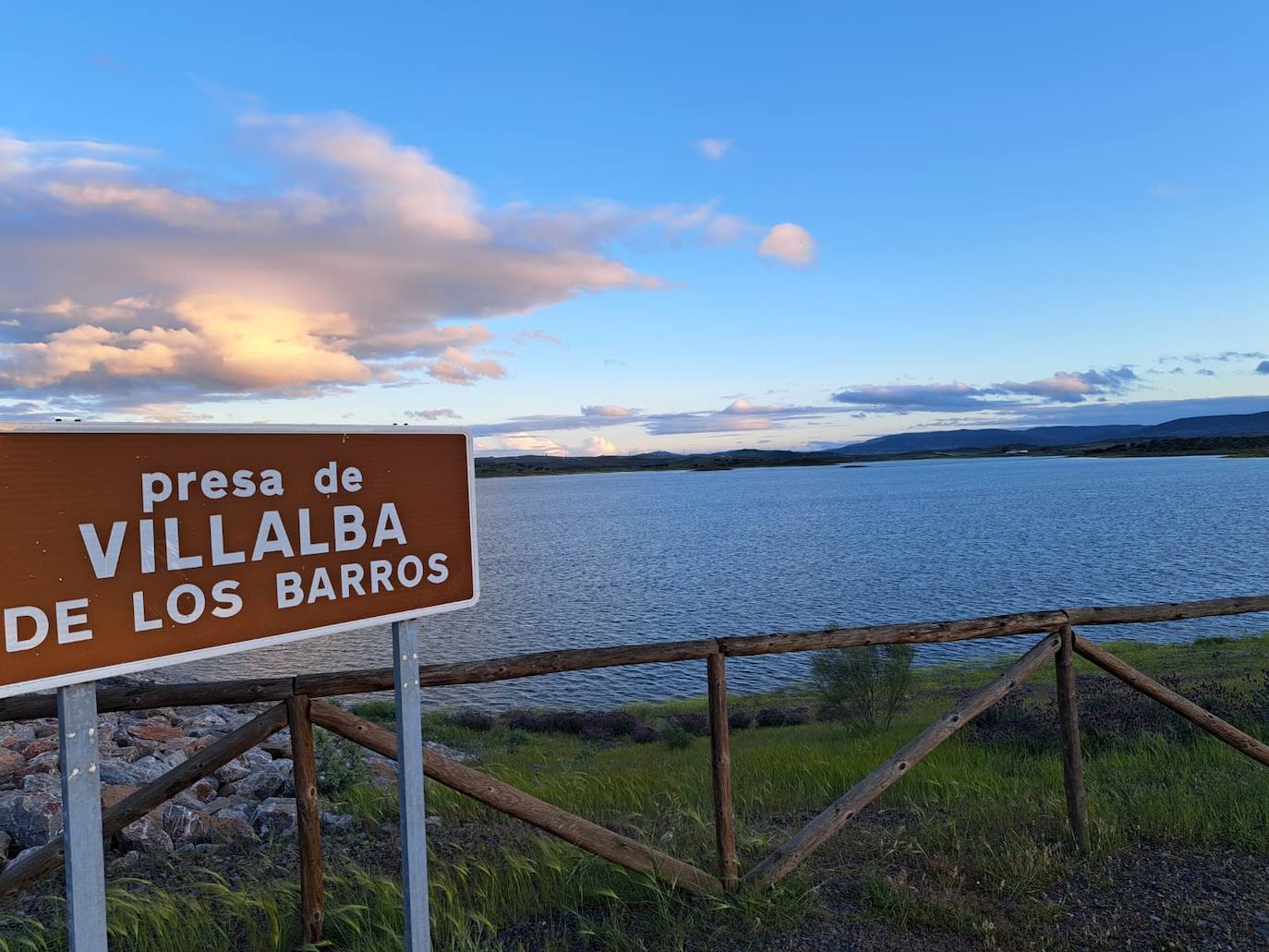 El embalse de Villalba de los Barros, con 58 hm3, está por encima del 52%