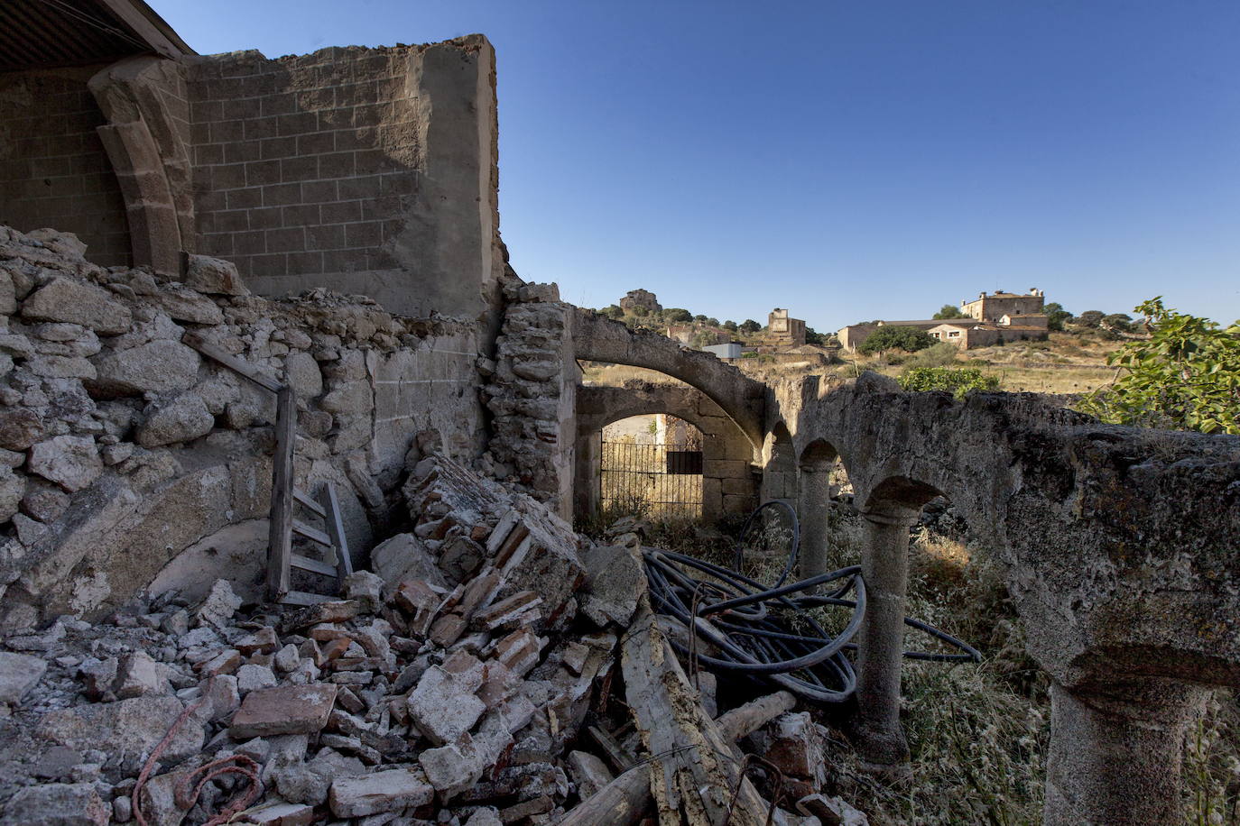 Así es Zamarrillas, el poblado medieval próximo a Cáceres