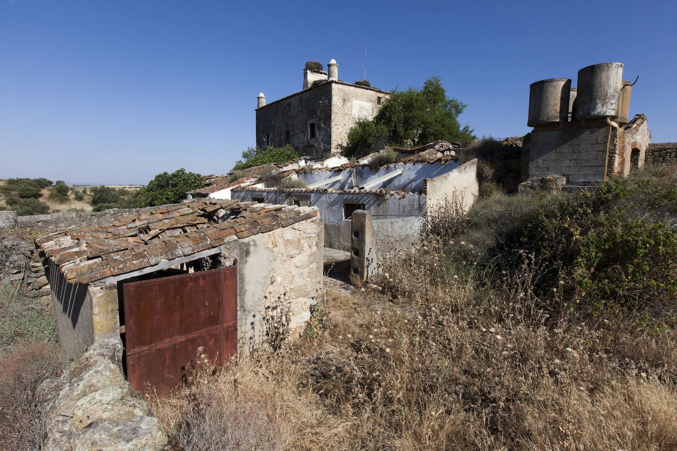 Así es Zamarrillas, el poblado medieval próximo a Cáceres