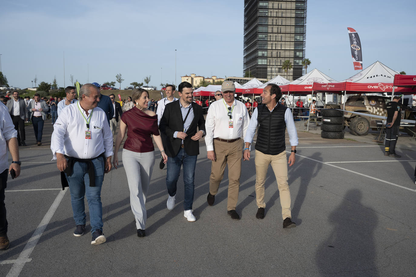 Badajoz acoge a la élite mundial de los rallies, en imágenes (I)