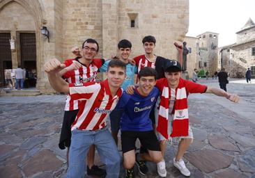 Extremadura se llenan de aficionados del Athletic