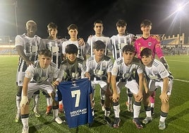 Once del juvenil del Badajoz esta temporada.