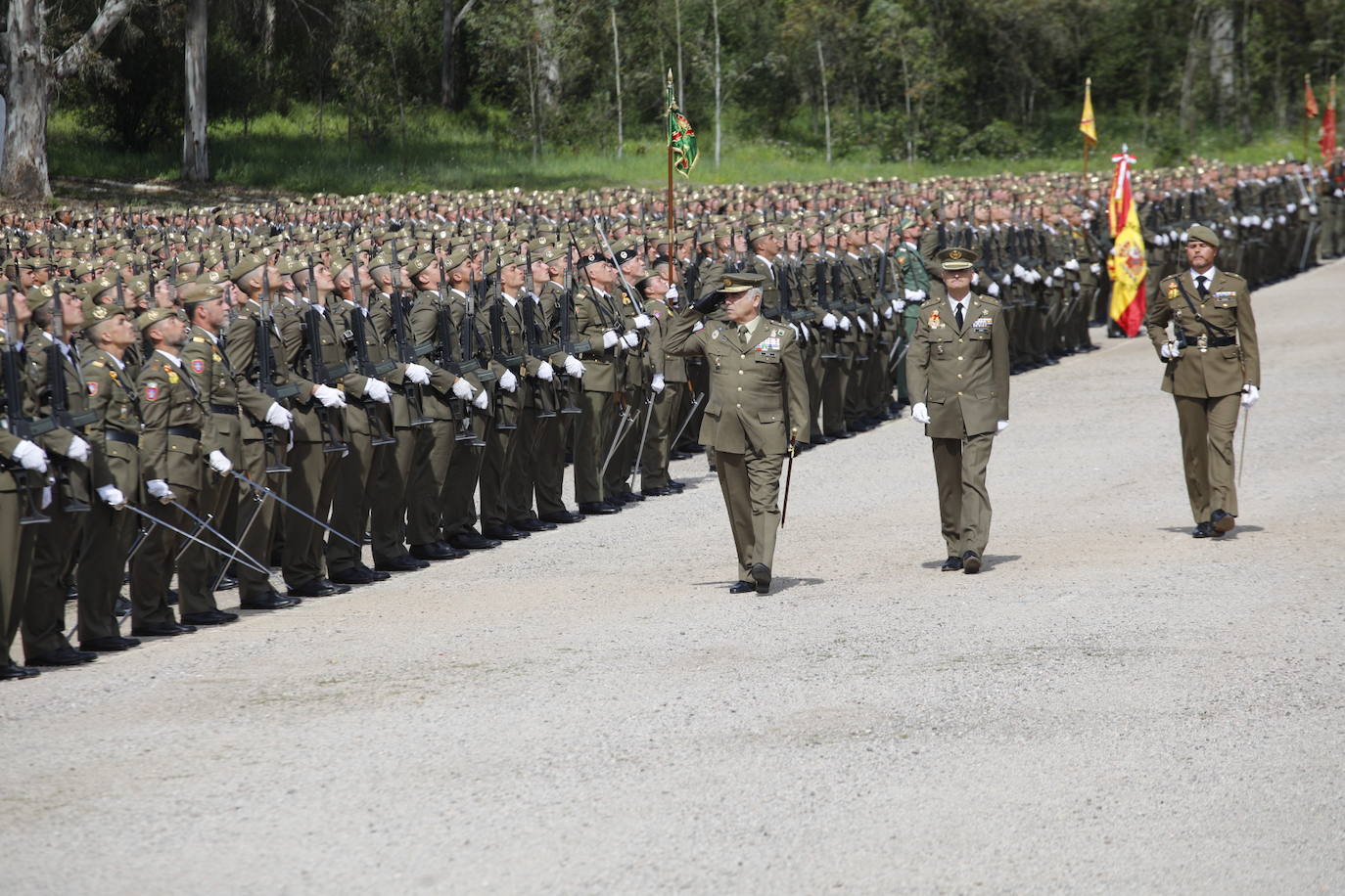 Acto de la toma de posesión del nuevo director del Cefot de Cáceres