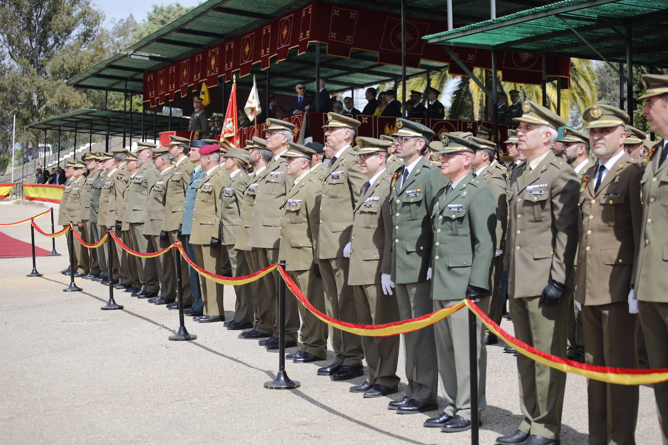 Acto de la toma de posesión del nuevo director del Cefot de Cáceres