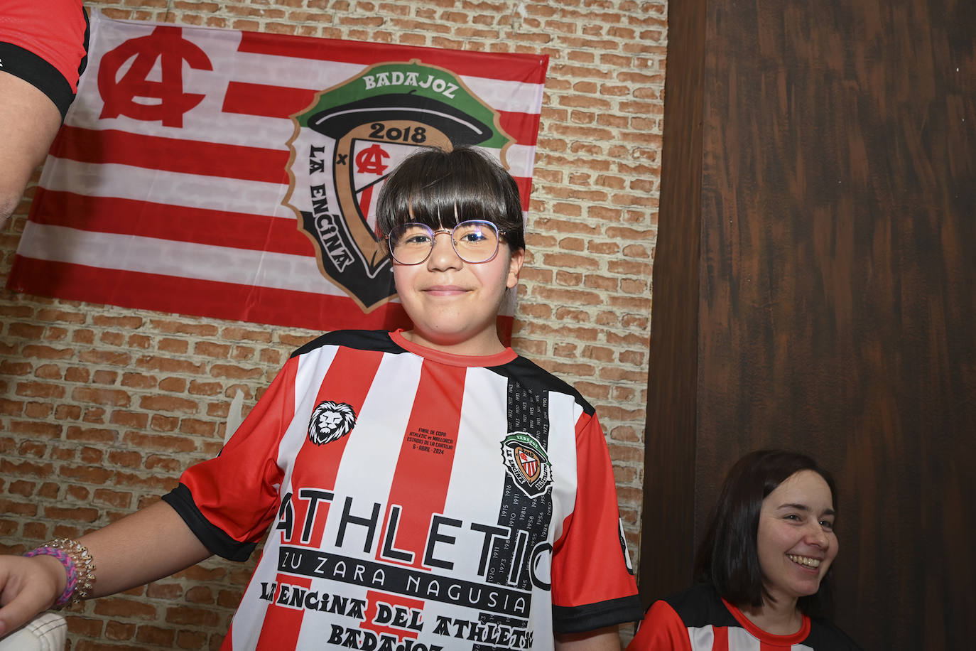 Así han vivido en Badajoz los hinchas del Athletic la final de la Copa del Rey