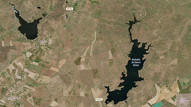 Imagen antes - Así ha cambiado Extremadura de color en un año