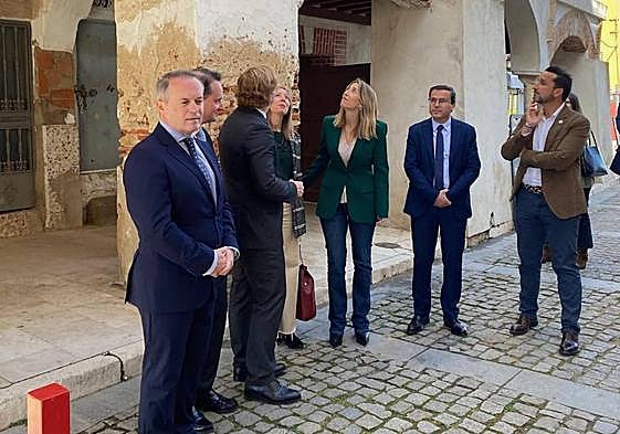 Ayuntamiento, Diputación y Junta firman el Consorcio del Casco Antiguo, que tendrá sede en San José