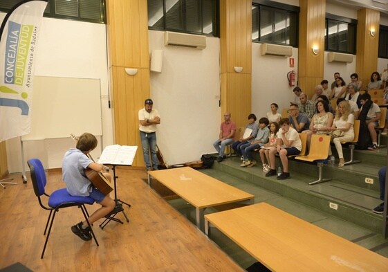 Escuelas municipales de música de Badajoz, que el año pasado motivaron una actuación del Defensor del Pueblo.