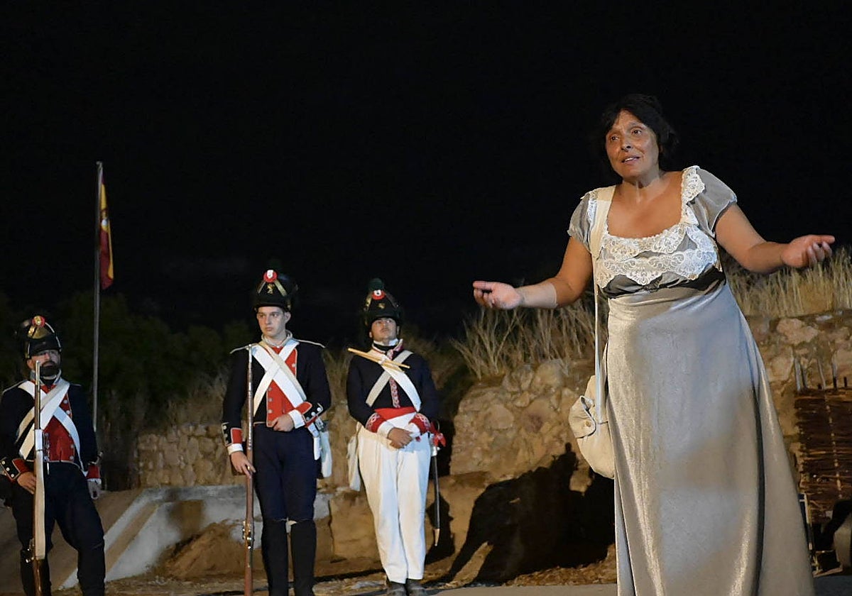 Una de las actividades de los recreadores.