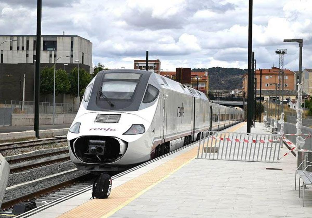 Estación de Plasencia en la que han .