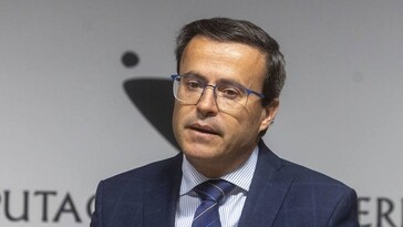 Miguel Ángel Gallardo, secretario general del PSOE en Extremadura.