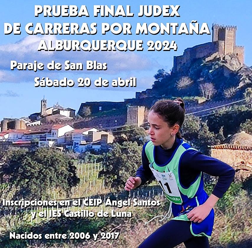 Cartel anunciador de la prueba