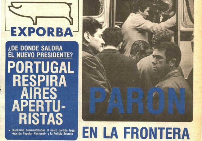 Portada del HOY del 27 de abril de hace 50 años.