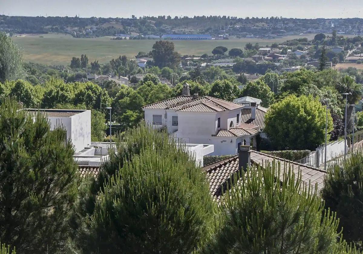 Urbanización en Badajoz.