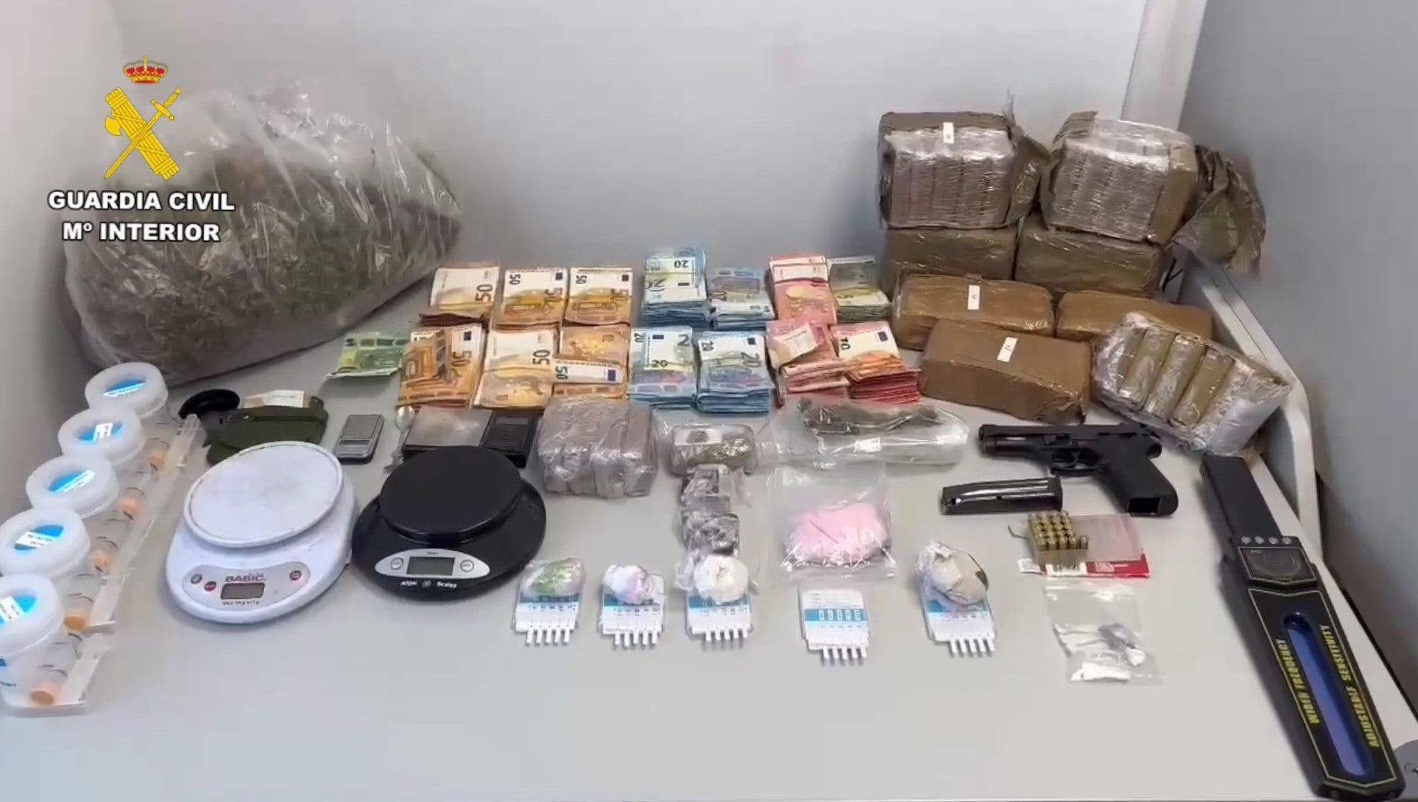 Operación antidroga en Losar de la Vera