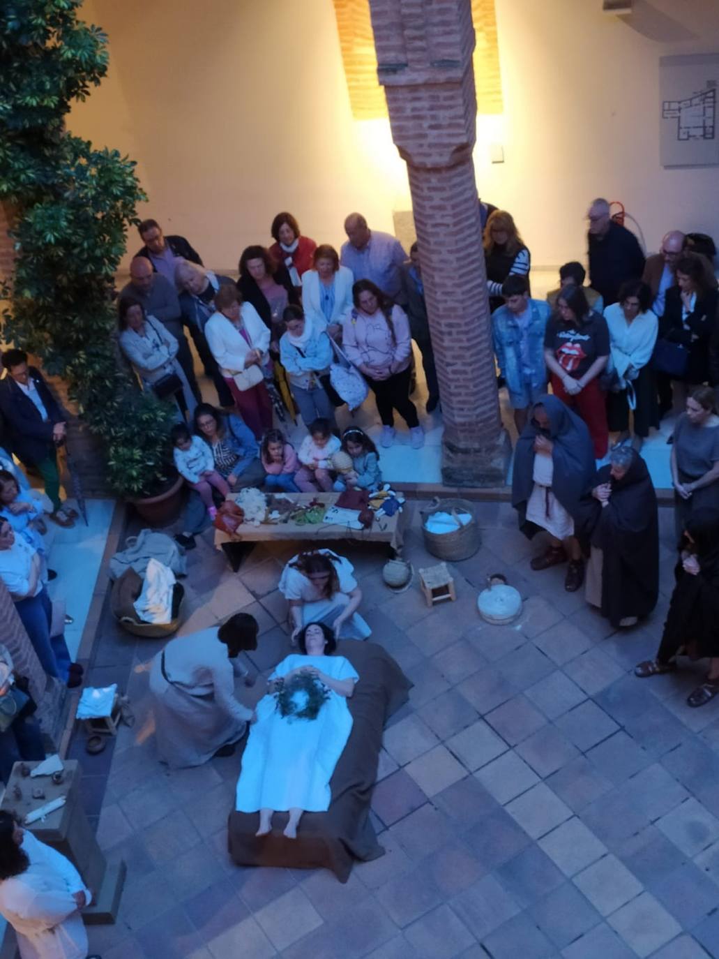 Recreación histórica en el Museo Arqueológico Provincial de Badajoz