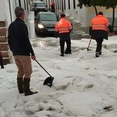 Descenso de temperaturas en un domingo con aviso por tormentas en Extremadura