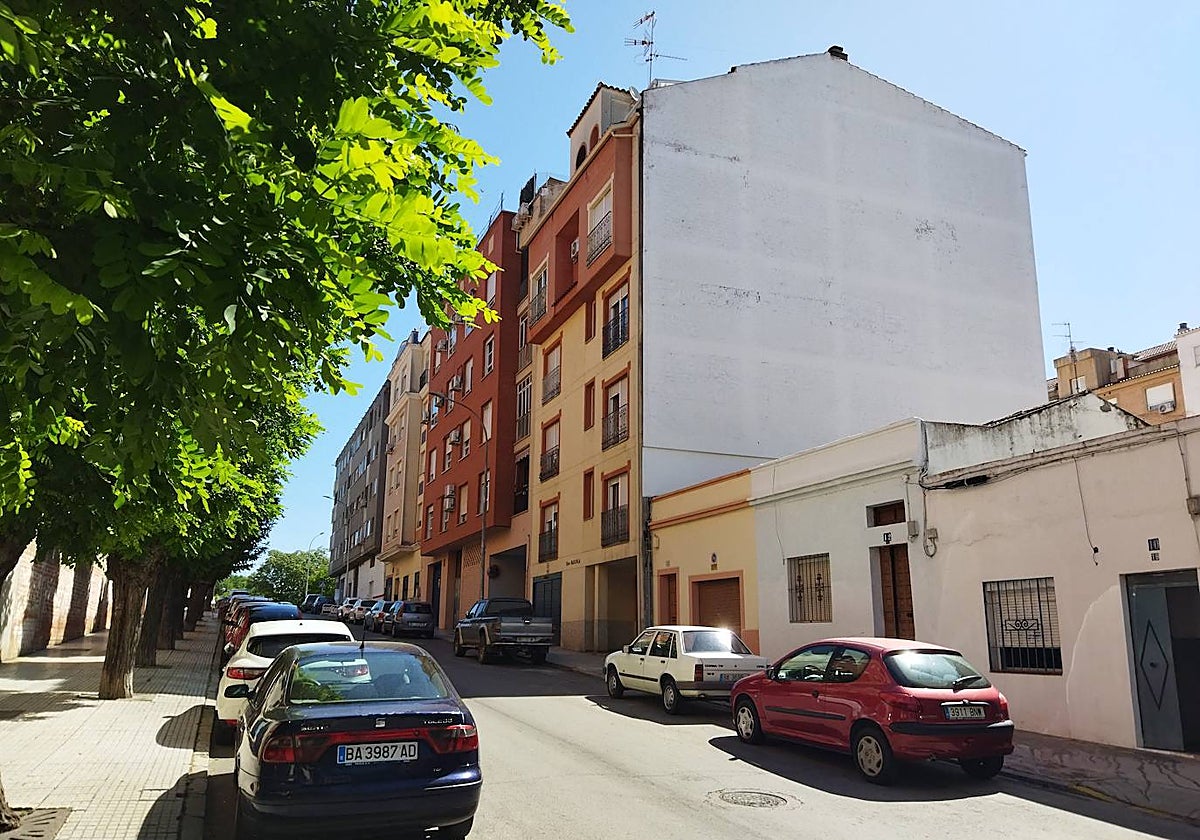 En el centro de la imagen, el bloque donde ocurrieron los hechos.