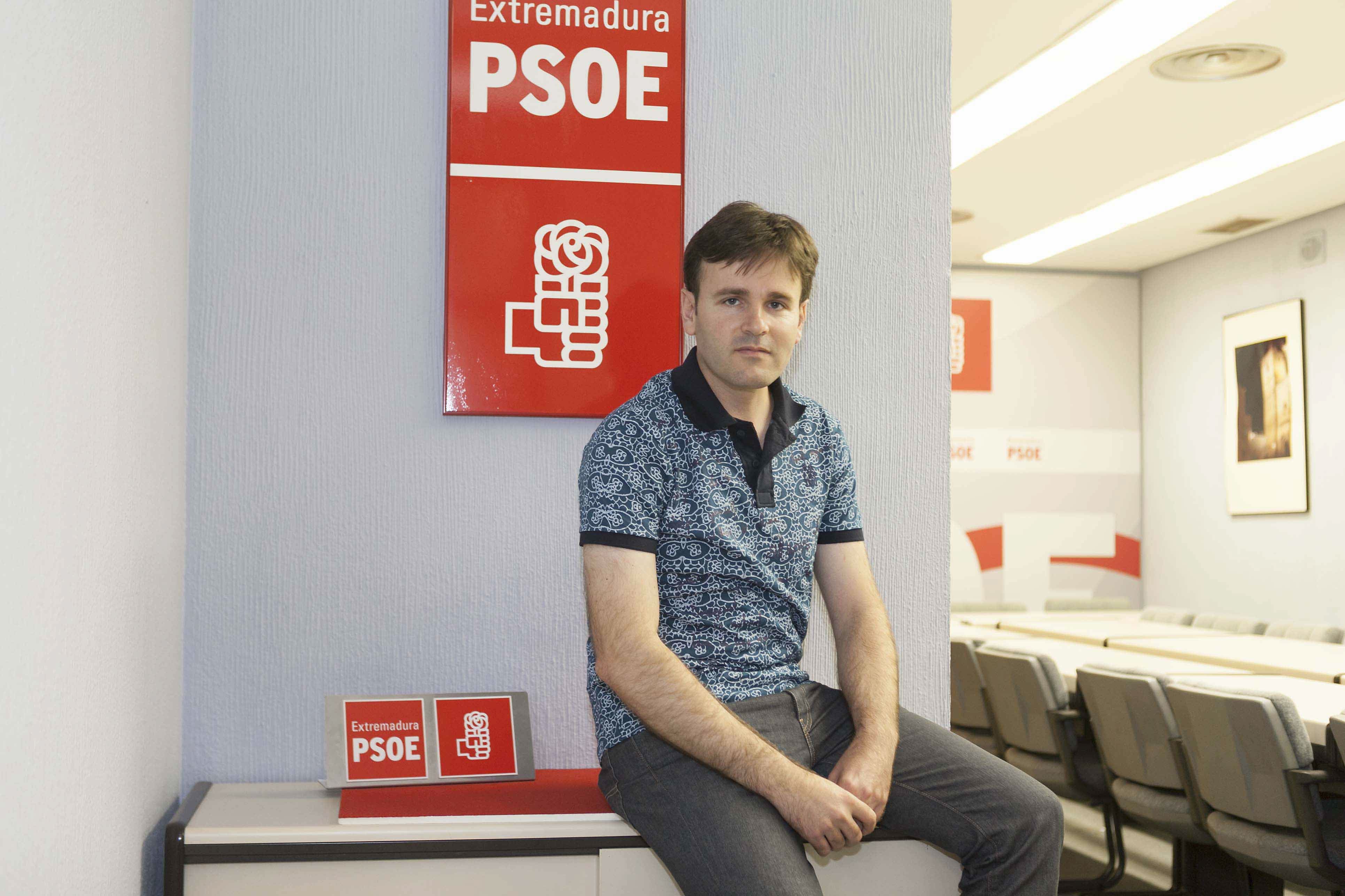 El alcalde de Mirabel, Fernando Javier Grande Cano.