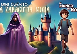 Cartel de la presentación del minicuento de 'El Mundo de Kalel'.