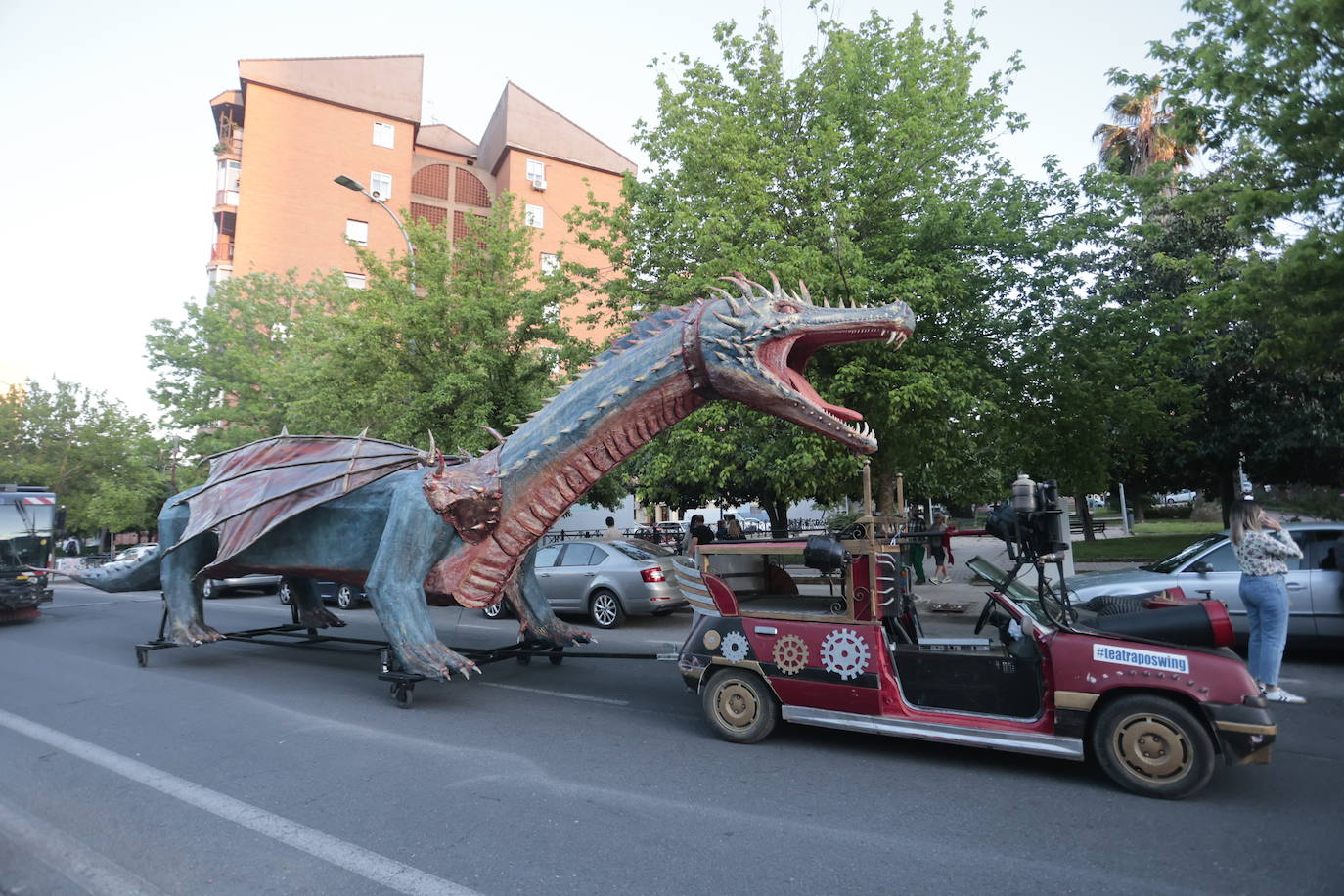 Imágenes del desfile de San Jorge en Cáceres