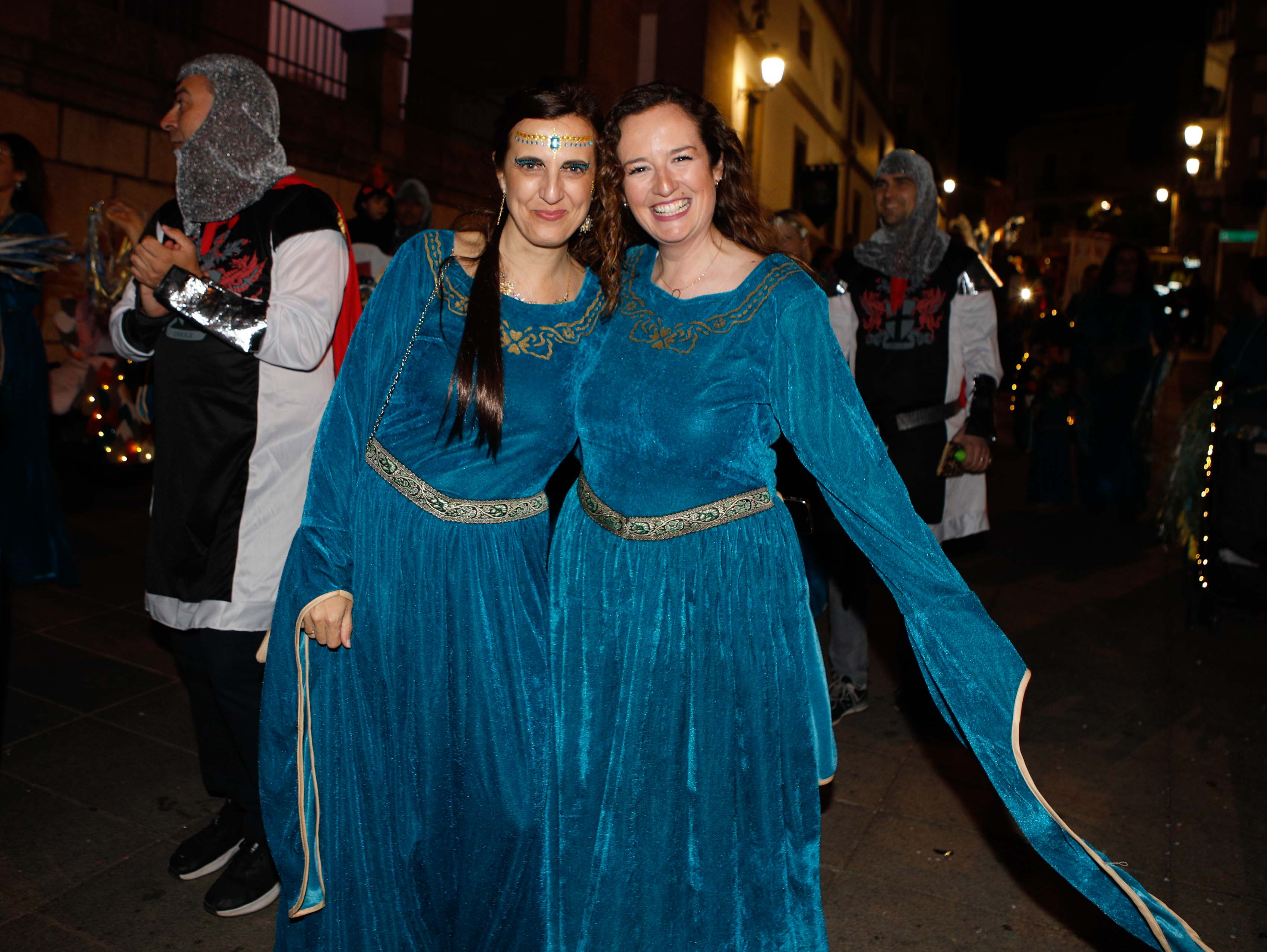 Imágenes de la quema del dragón en el desfile de San Jorge