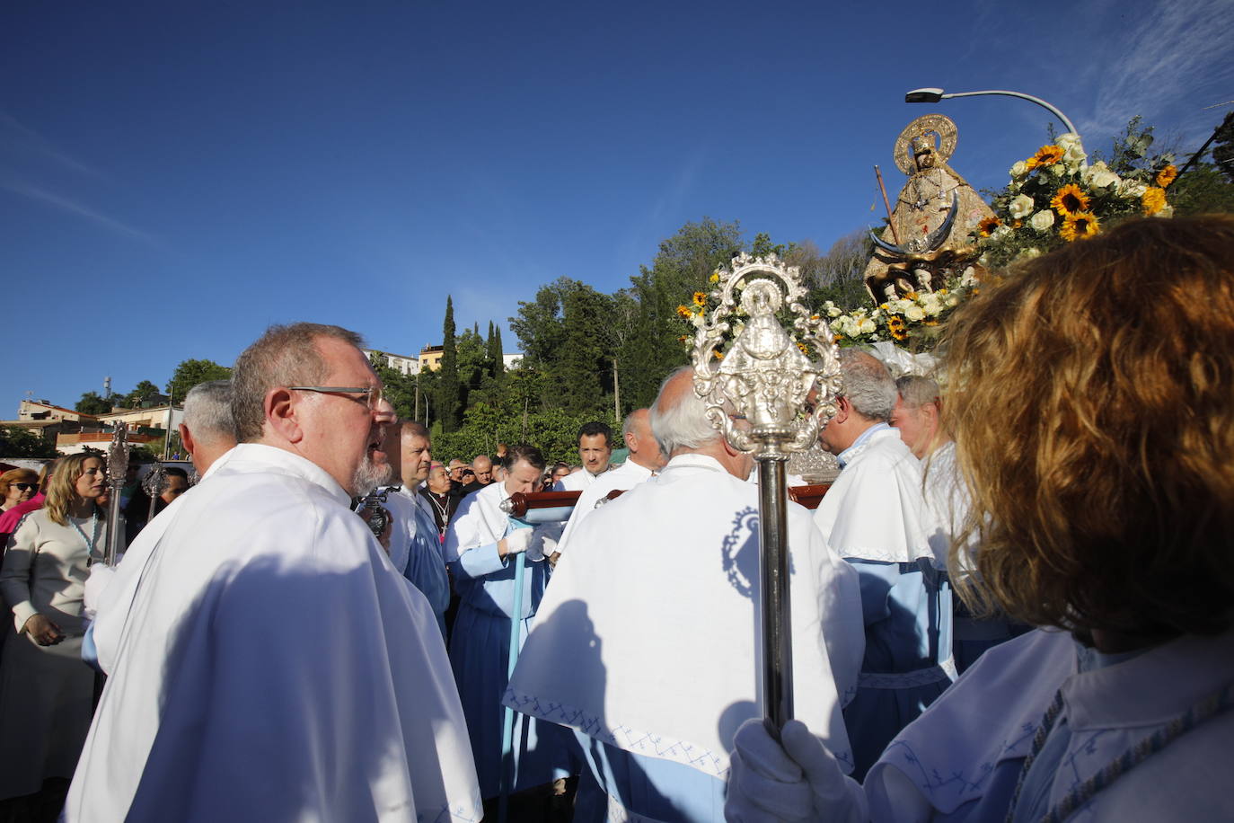 La bajada de la Virgen de la Montaña, en imágenes