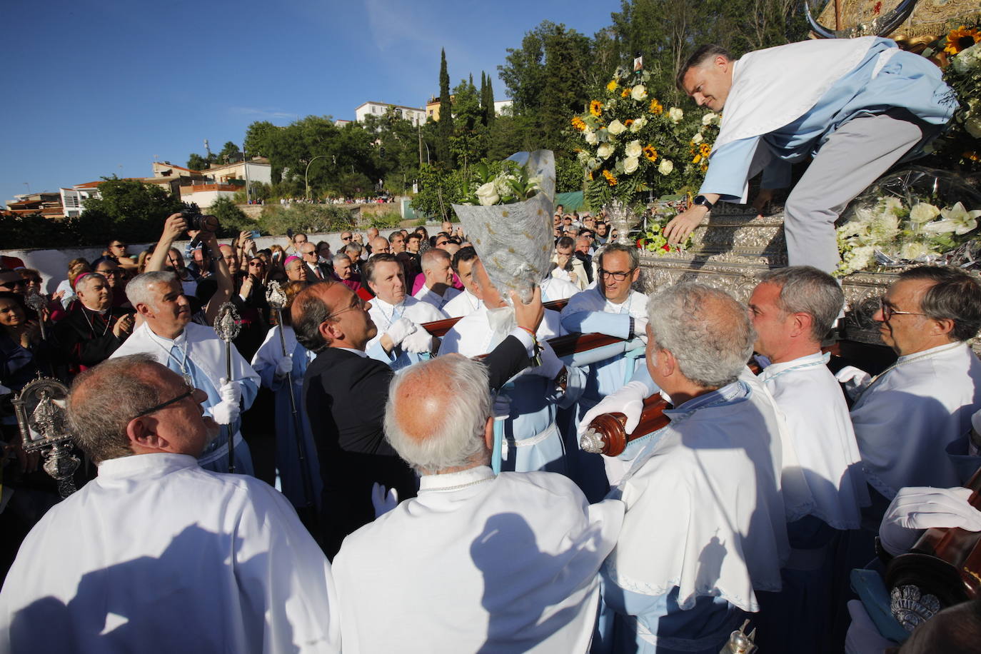 La bajada de la Virgen de la Montaña, en imágenes