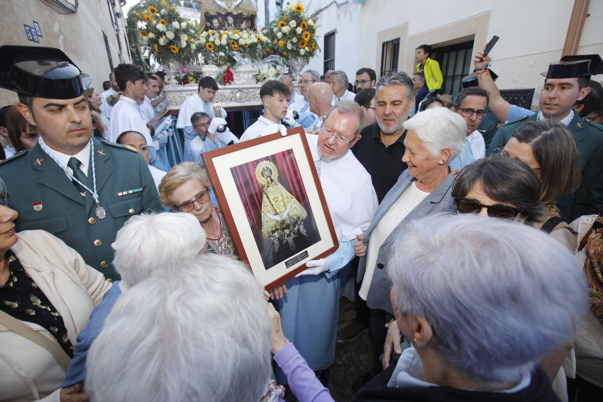 La bajada de la Virgen de la Montaña, en imágenes