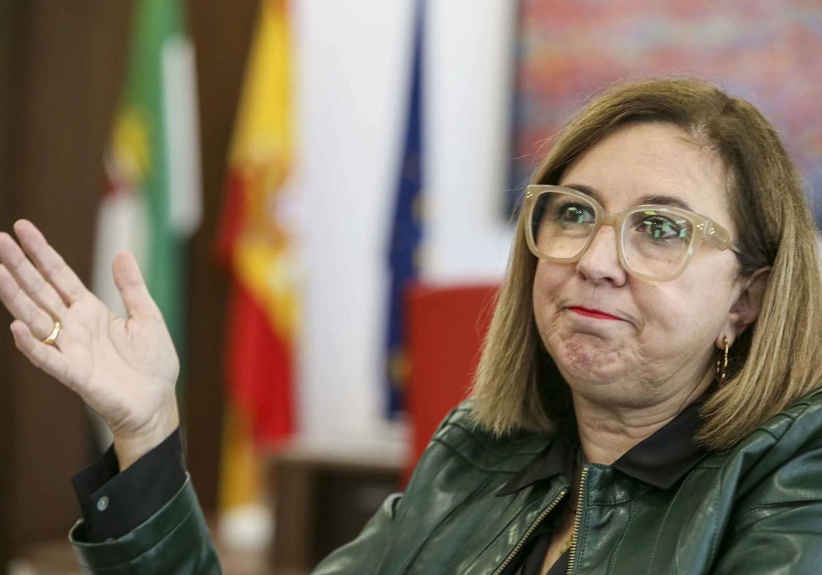 Mercedes Morán, consejera de Agricultura, Ganadería y Desarrollo Sostenible.