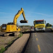 La obra de la carretera del aeropuerto obliga a dar un rodeo por Talavera para volver a Badajoz